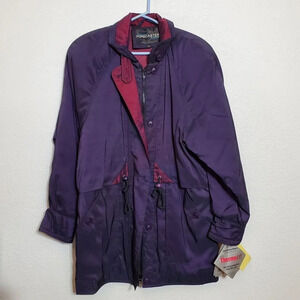 Forecaster Of Boston Thermoloft Insulated Jacket XS womans Eggplant Nylon